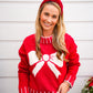 Red Bow Sweater