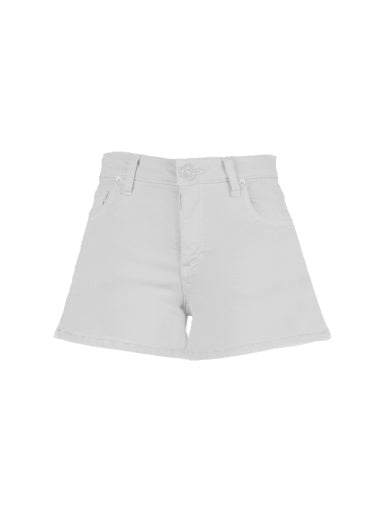 Jane High Rise Short - Optic White - Southern Belle Boutique