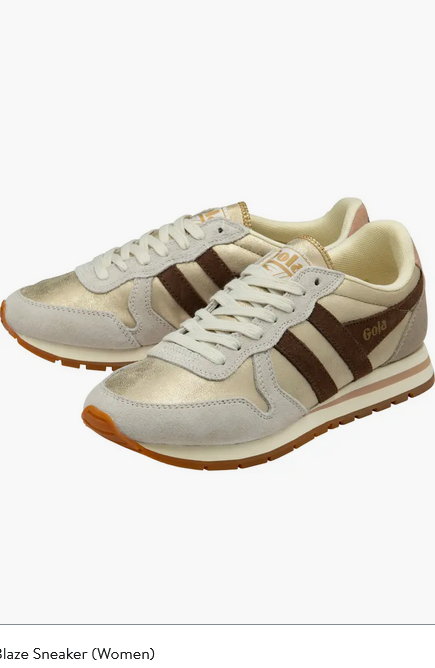 Daktona Blaze Trainer Gold/Dark Brown/Cameo - Southern Belle Boutique