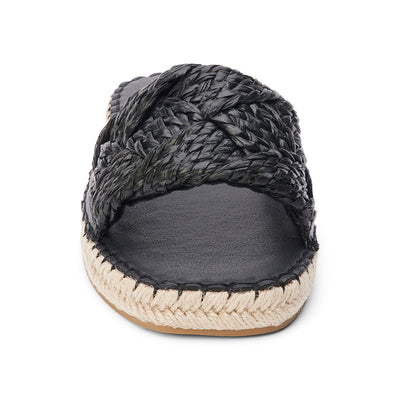 Ivy Slide Sandal - Black - Southern Belle Boutique