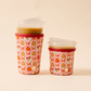 Sip Savvy Drink Sleeve - Patchwork Pumpking - Regular - Southern Belle Boutique