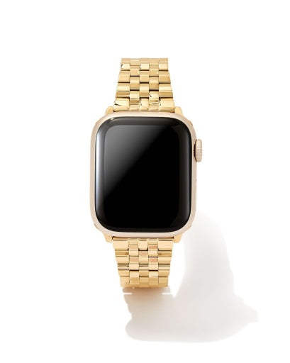 Alex 5 Link Watch Band in Gold Mix Stainless Steel - Southern Belle Boutique