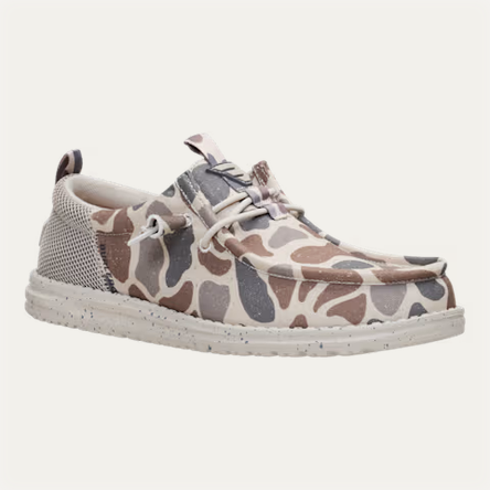 HEYDUDE X BURLEBO Wally Funk Deer Camo - Southern Belle Boutique