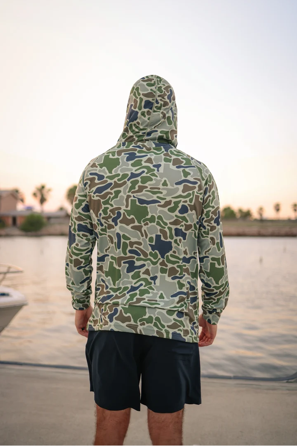 Texas Sand Camo Performance Hoodie - Southern Belle Boutique