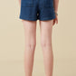 Girls Denim Tencel Dolphin Shorts