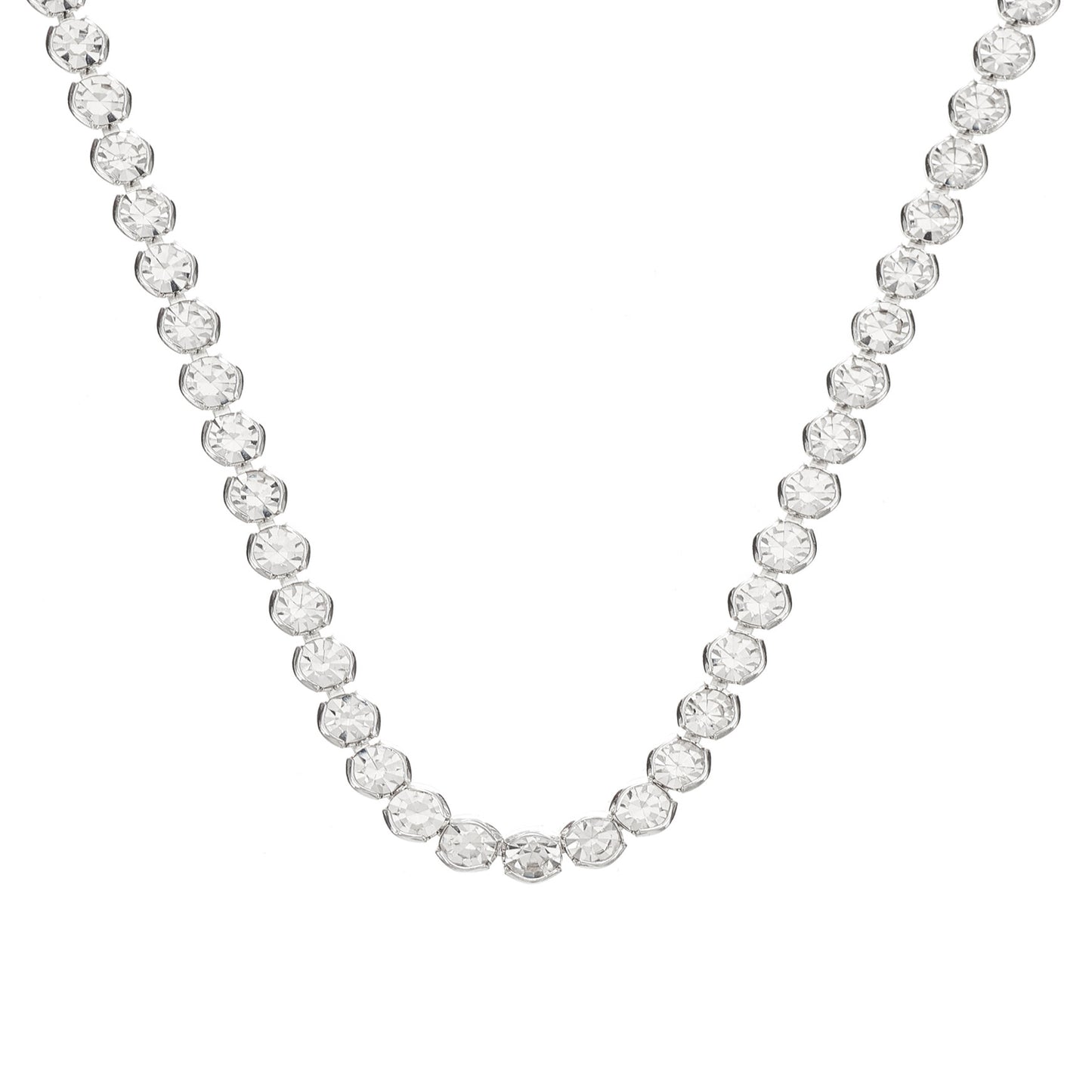 Enchanted Tennis Necklace - Silver - Southern Belle Boutique