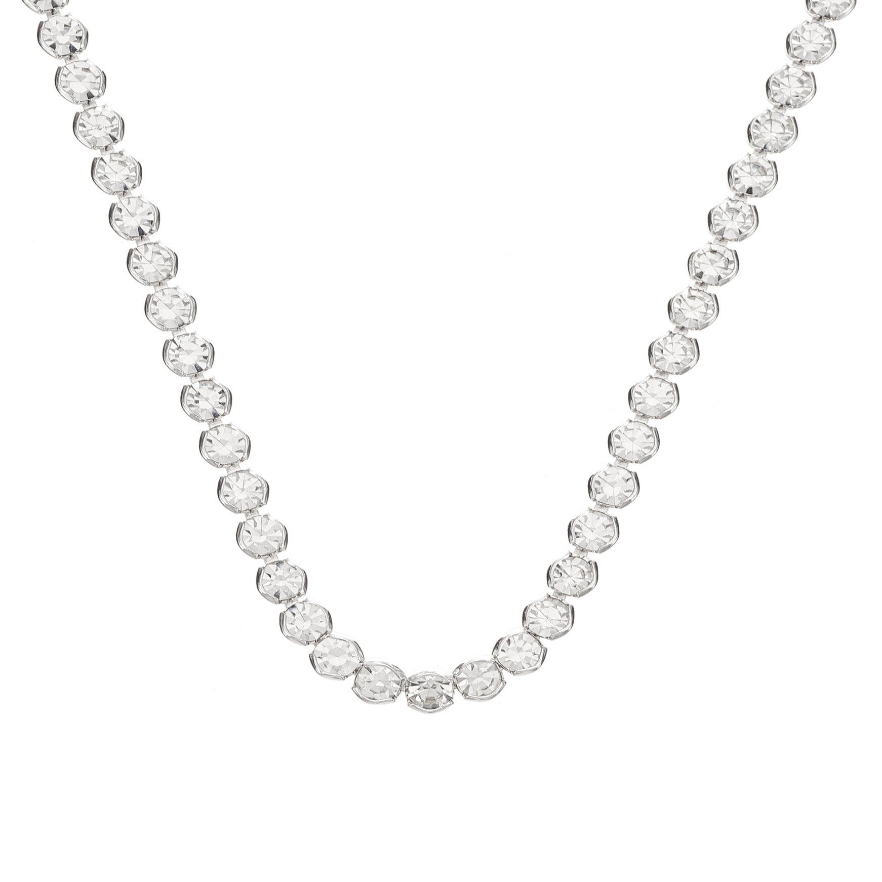 Enchanted Tennis Necklace - Silver - Southern Belle Boutique