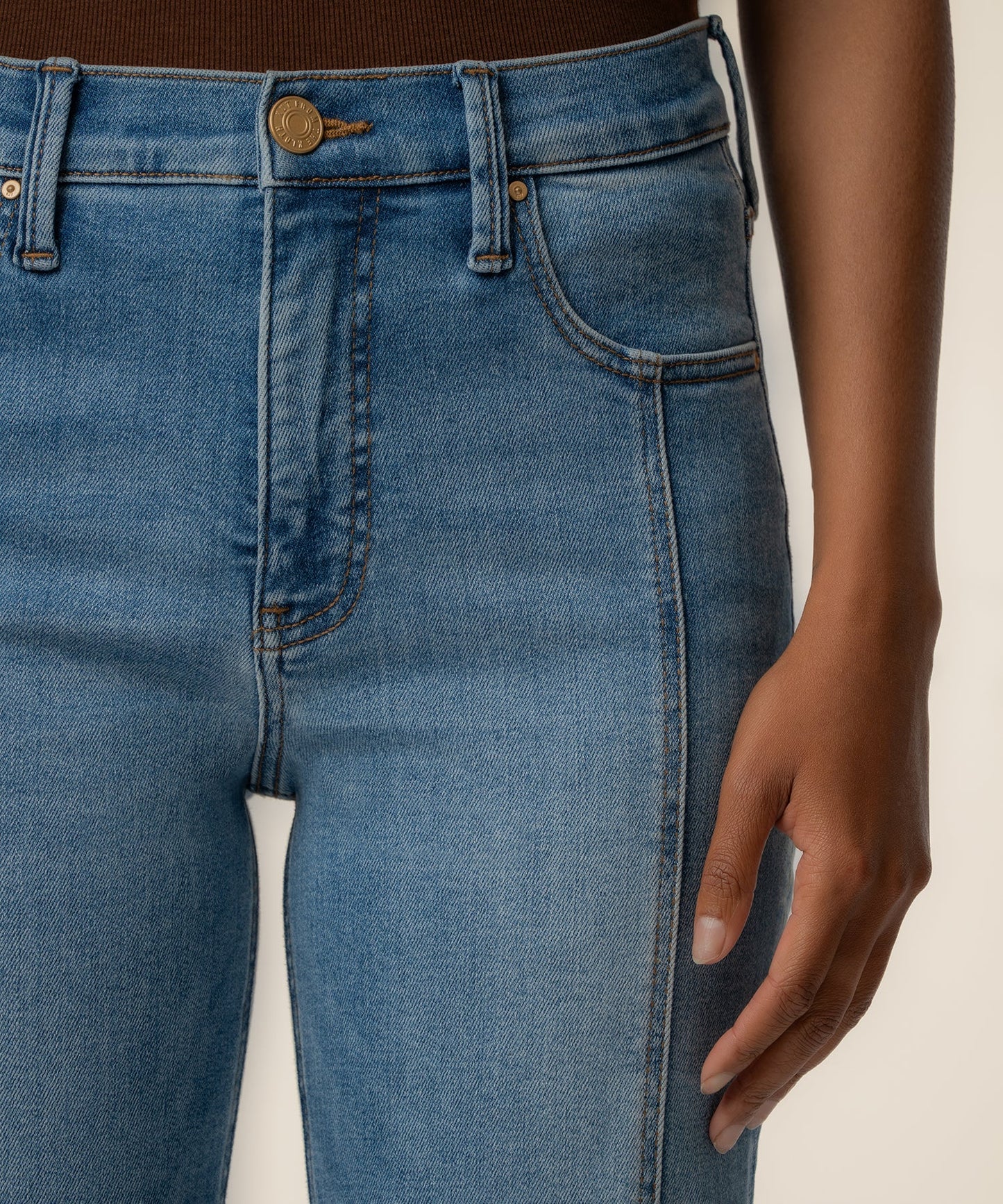 Blair High Rise Straight Leg - Exhibiting - Southern Belle Boutique
