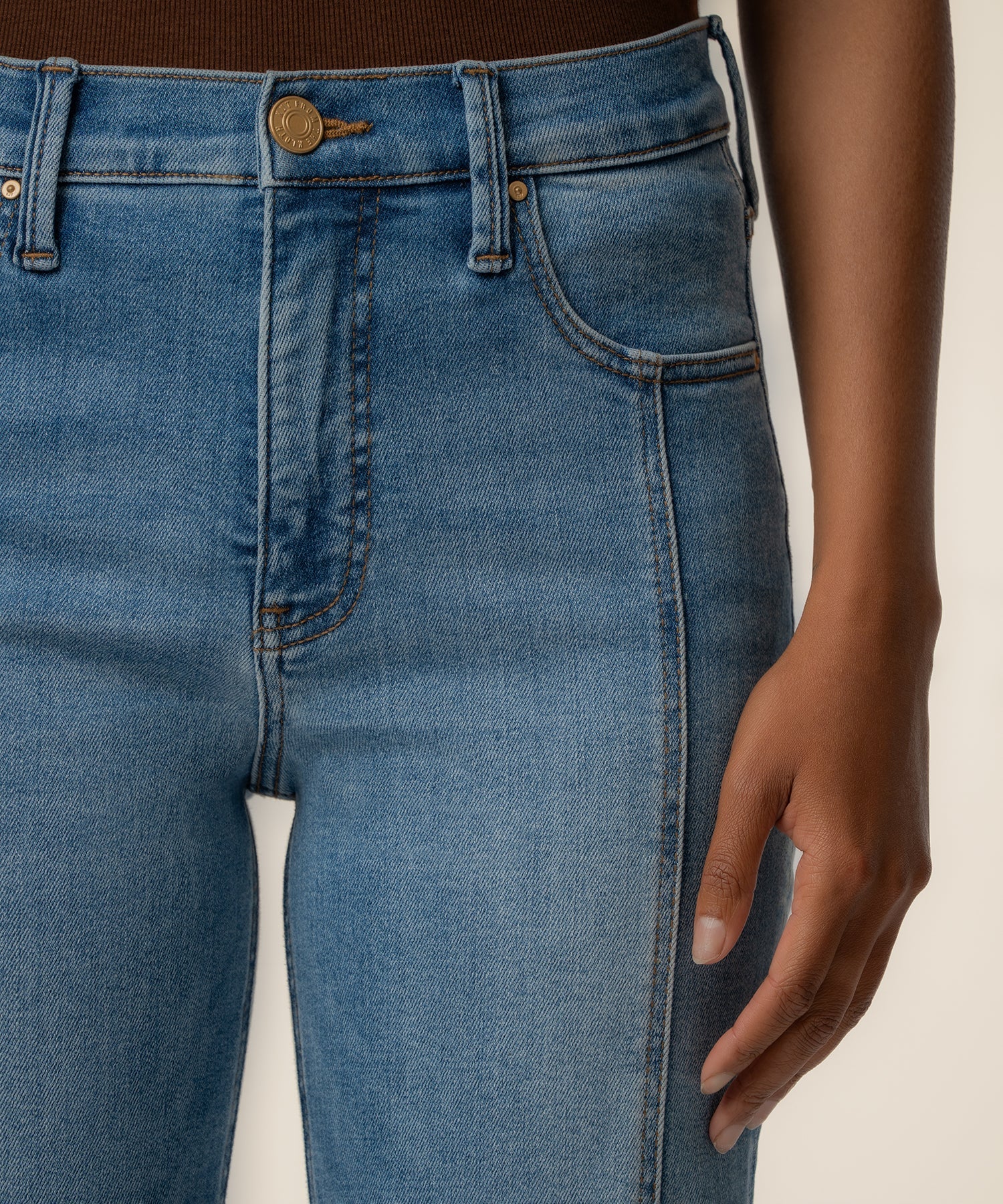 Blair High Rise Straight Leg - Exhibiting - Southern Belle Boutique