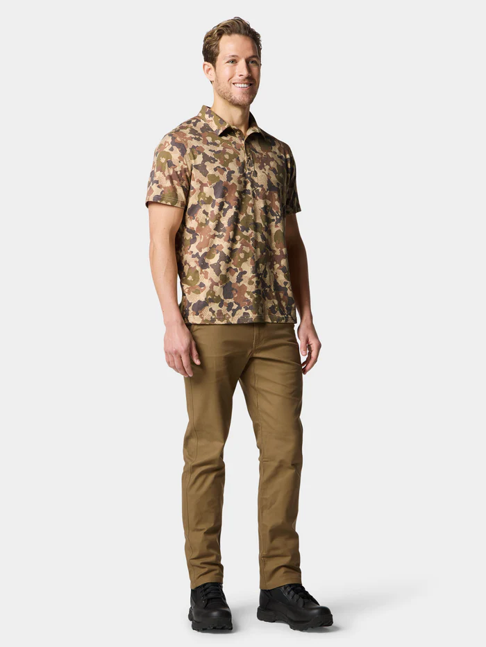 M's Essential Drirelease Polo - Wetland - Southern Belle Boutique