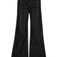 Meg High Rise Fab Wide Leg Jean  - Black