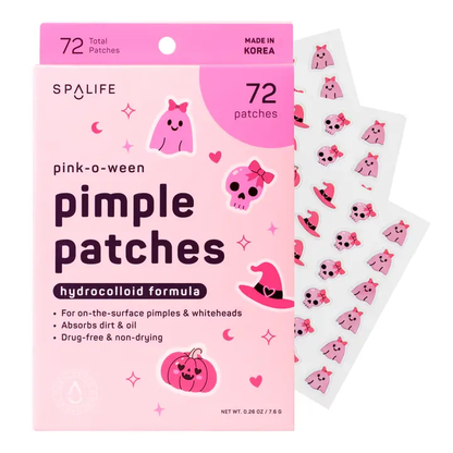 Pink-O-Ween Hydrocolloid Halloween Pimple Patches - Southern Belle Boutique