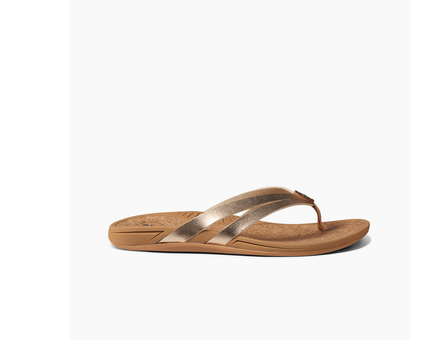Pacific Joy Leather Flip Flop - Golden Hour - Southern Belle Boutique