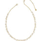 Isabelle Tennis Necklace Gold Neutral Mix - Southern Belle Boutique