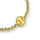 Softball Stretch Bracelet - Gold Chartreuse Magnesite - Southern Belle Boutique