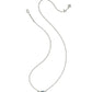 Parker Fish Short Pendant Necklace Silver Abalone Shell - Southern Belle Boutique