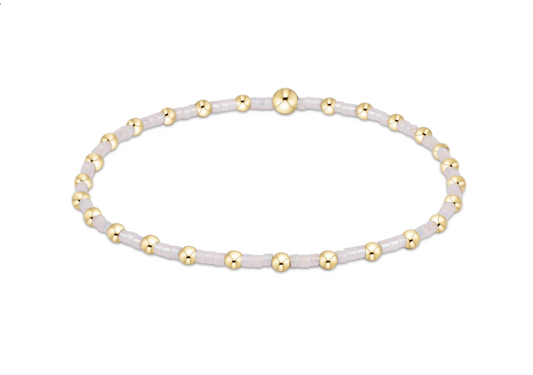 Hope Sincerity Bracelet - Silky White - Southern Belle Boutique