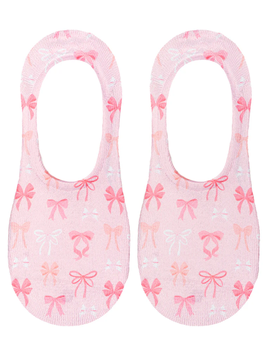Pretty Bows Liner Socks - Southern Belle Boutique