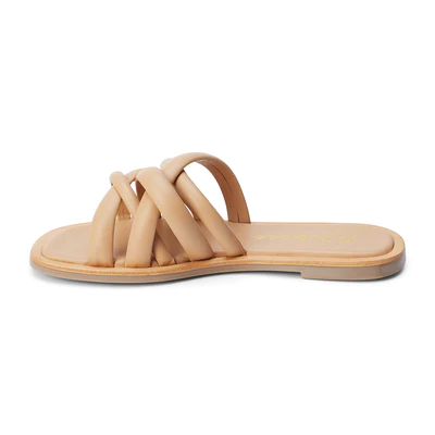 Roy Slide Sandal - Nude - Southern Belle Boutique