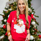 Jolly Santa Red SS Tee