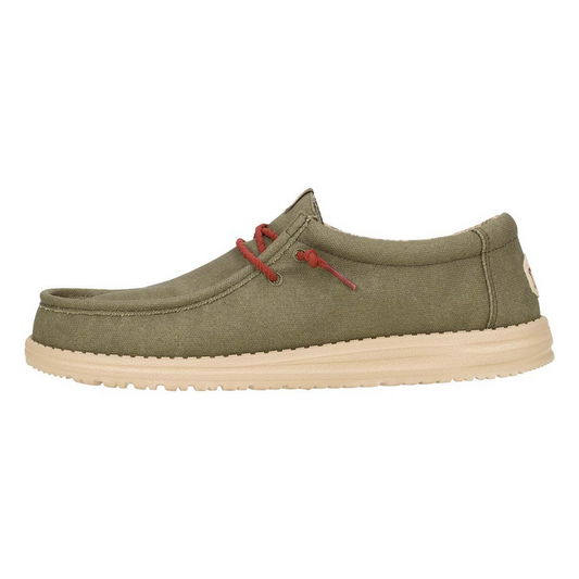 Wally Waxed Canvas Olive - Southern Belle Boutique