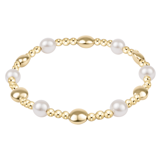 Honesty Sincerity Pearl 6mm Bracelet - EXTENDS