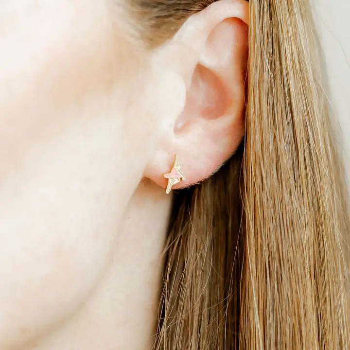 Screwback Stud Earrings - Ballerina - Southern Belle Boutique