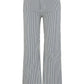 Kelsey High Rise Ankle Flare - Navy/Ivory Striped - Southern Belle Boutique