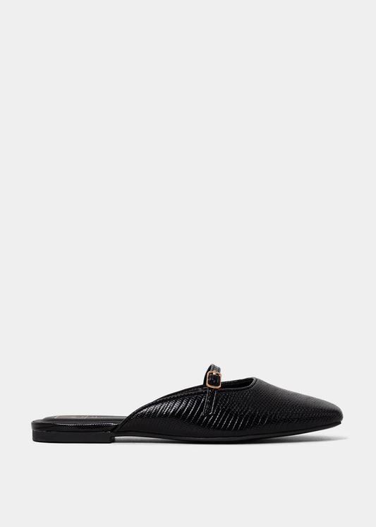 Athena Slide - Black Lizard