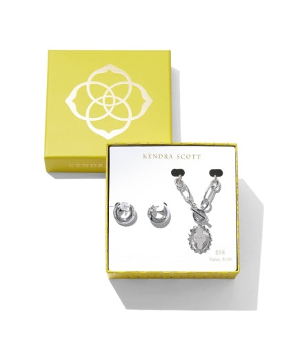 Mama & Mikki Gift Set - Silver - Southern Belle Boutique