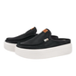 Austin Lift Leather Slide Sneaker - Black