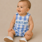 Mama's Boy Gingham Romper - Southern Belle Boutique
