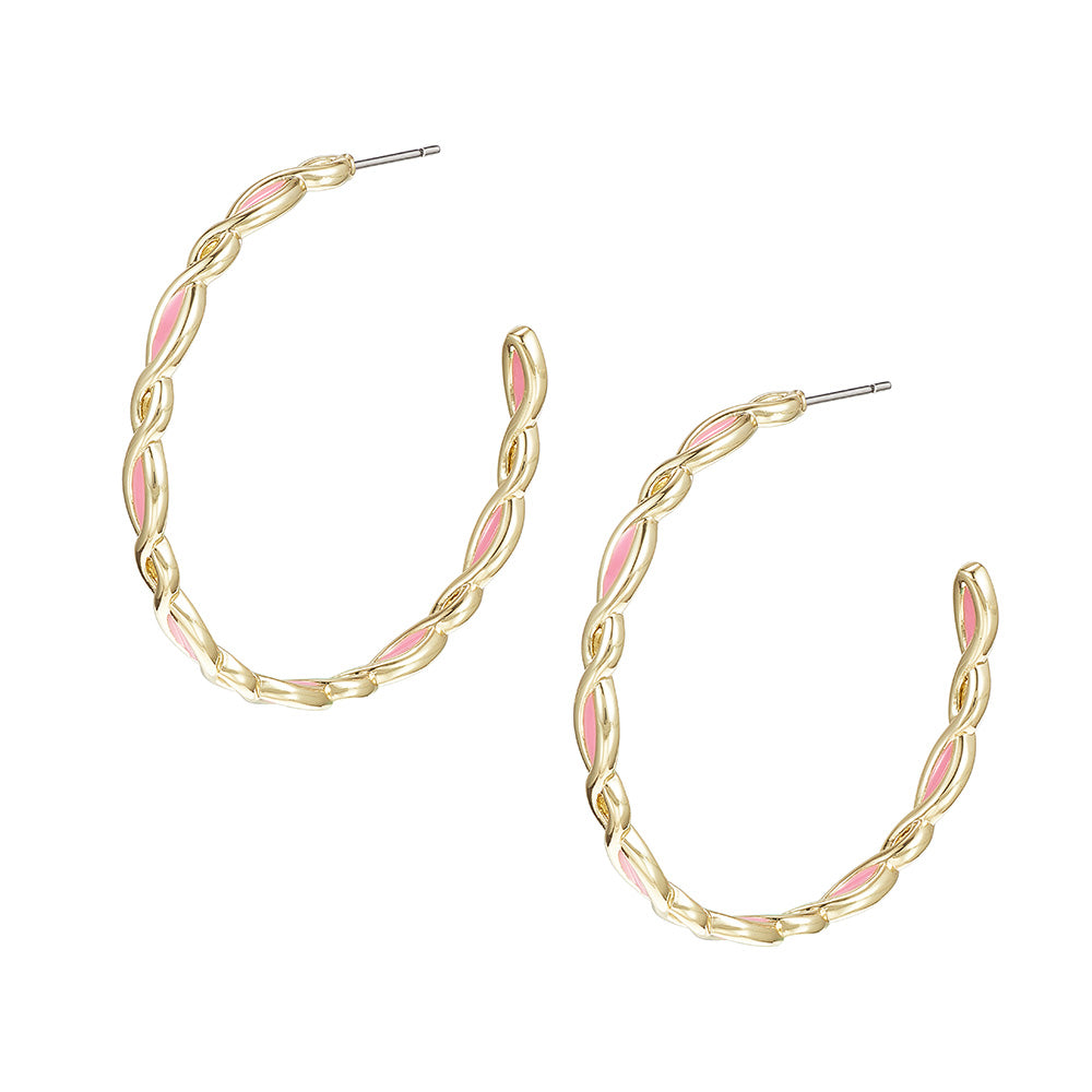 Bloom Hoop Earrings - Southern Belle Boutique