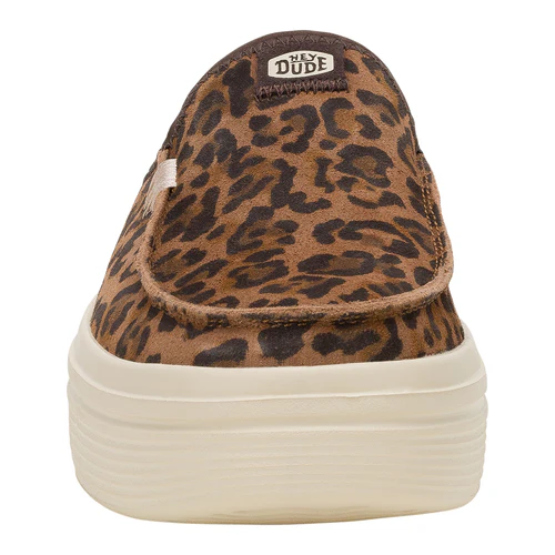 Austin Lift Classic Slide Sneaker - Brown Leopard