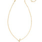 Pearl Initial Y Short Pendant Necklace - Gold - Southern Belle Boutique