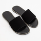 Micah Stud Sandal - Black - Southern Belle Boutique