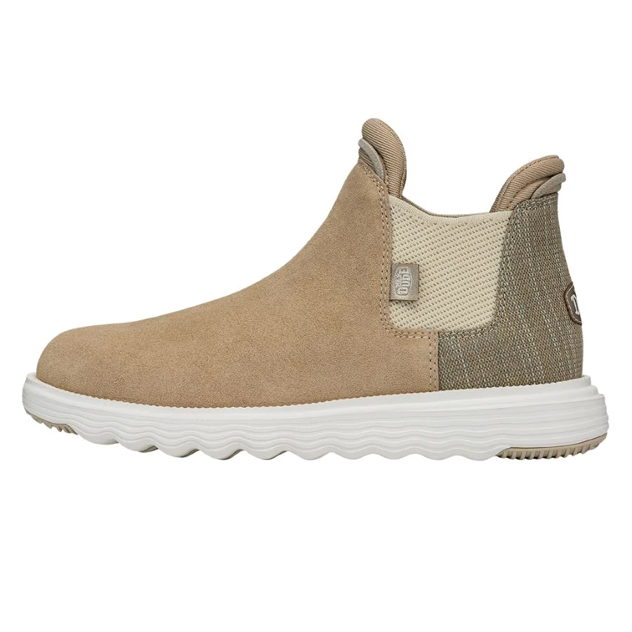 Branson Boot - Suede Tan - Southern Belle Boutique