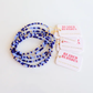 Denim Sprinkle Bracelet - 6.75" - Southern Belle Boutique