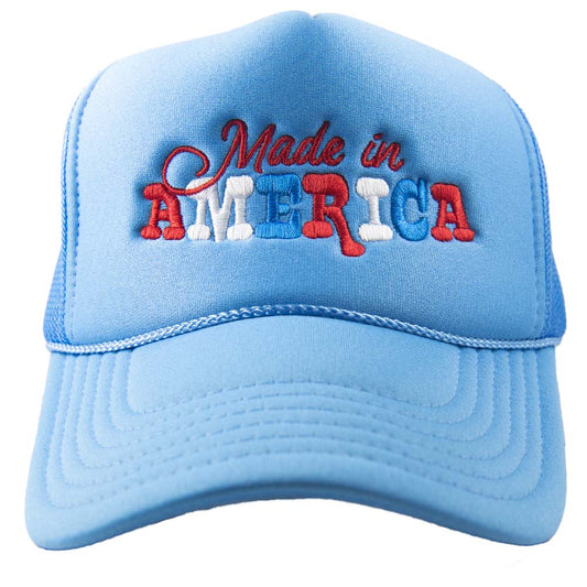 Made in America Foam Trucker Hat - Southern Belle Boutique