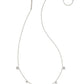 Phoebe Strand Necklace - Silver Metal