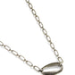 Kira Short Pendant Necklace - Vintage Silver - Southern Belle Boutique