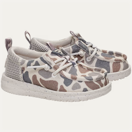 HEYDUDE X BURLEBO Wally Funk Toddler Deer Camo - Southern Belle Boutique