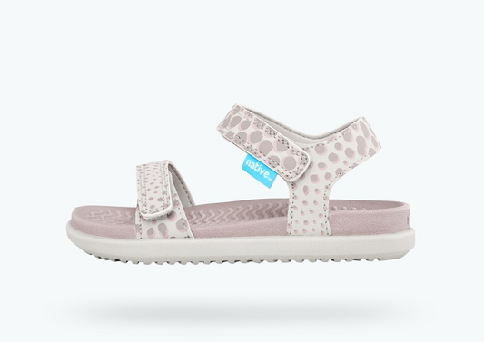 Charley Sandal Pink Grey Print - Southern Belle Boutique
