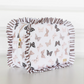 Butterfly Ruffled Nylon XL Pouch