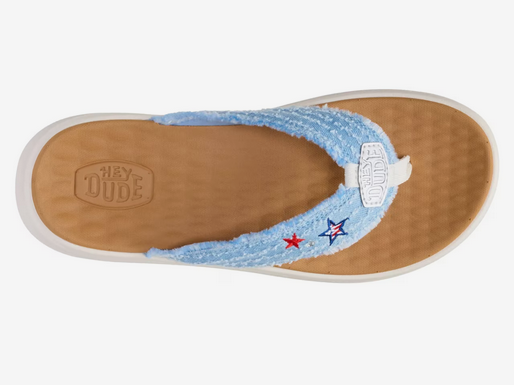 Tide Flip Flip - Denim Stars - Southern Belle Boutique