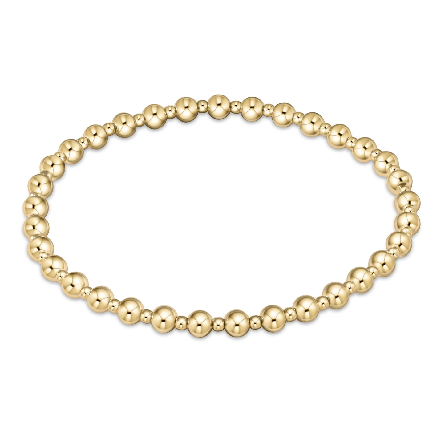 Grateful Gold 4mm Bracelet - EXTENDS