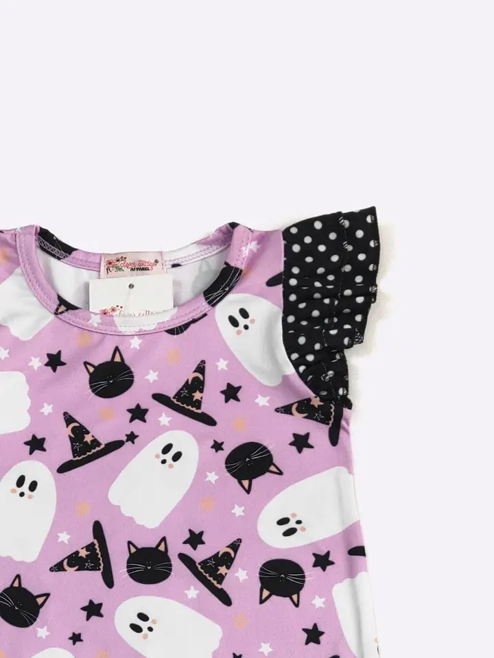 Orchid Ghost Baby Romper - Southern Belle Boutique