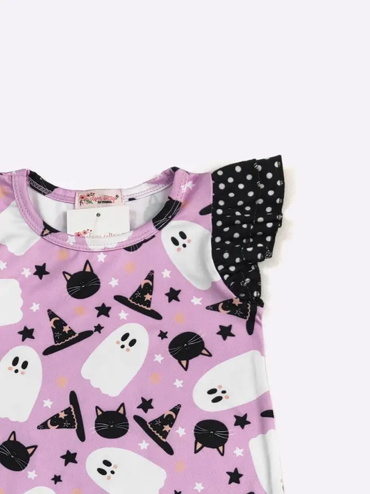 Orchid Ghost Baby Romper