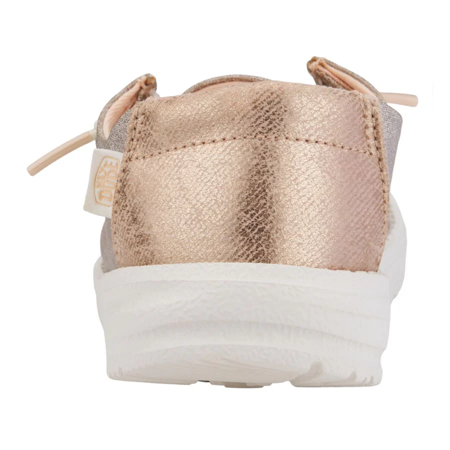 Wendy Y Metallic Sparkle Rose Gold - Southern Belle Boutique