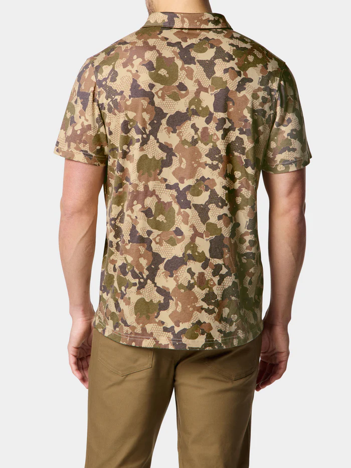 M's Essential Drirelease Polo - Wetland - Southern Belle Boutique